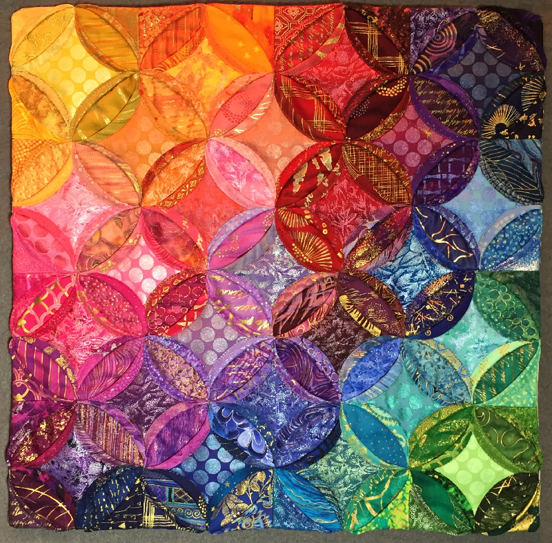 Cathedral Window Quilt